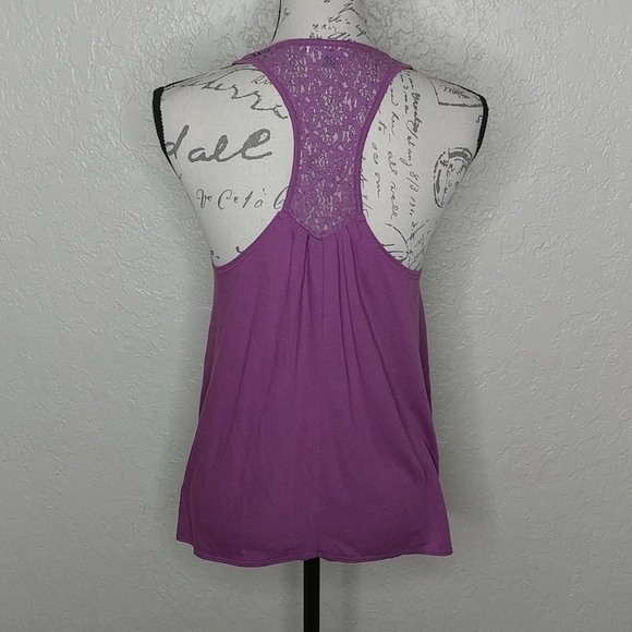 Cardigan Purple Size M - Picture 3 of 3